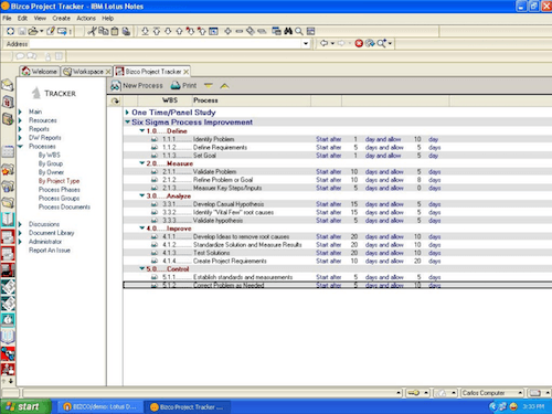 Trackersuite Project Tracker